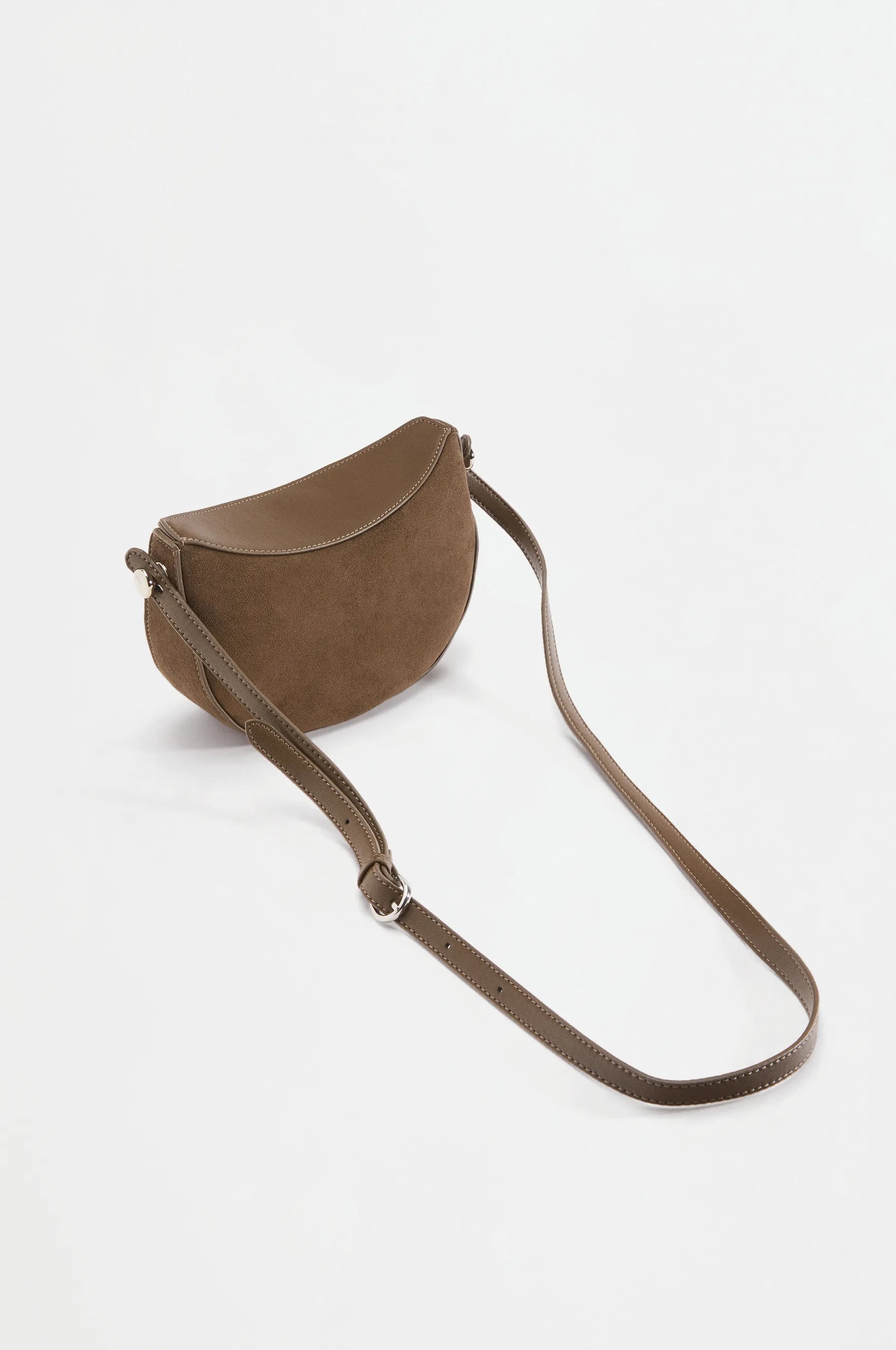 Half moon crossbody bag