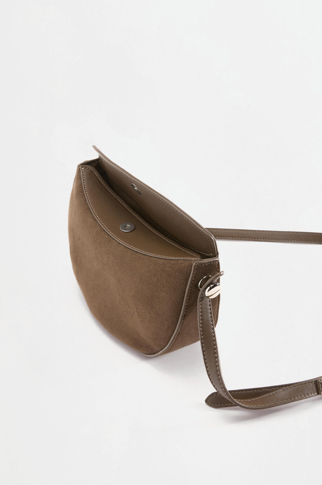 Half moon crossbody bag