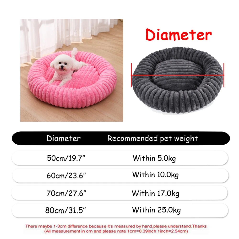 Cozy Plush Pet Bed