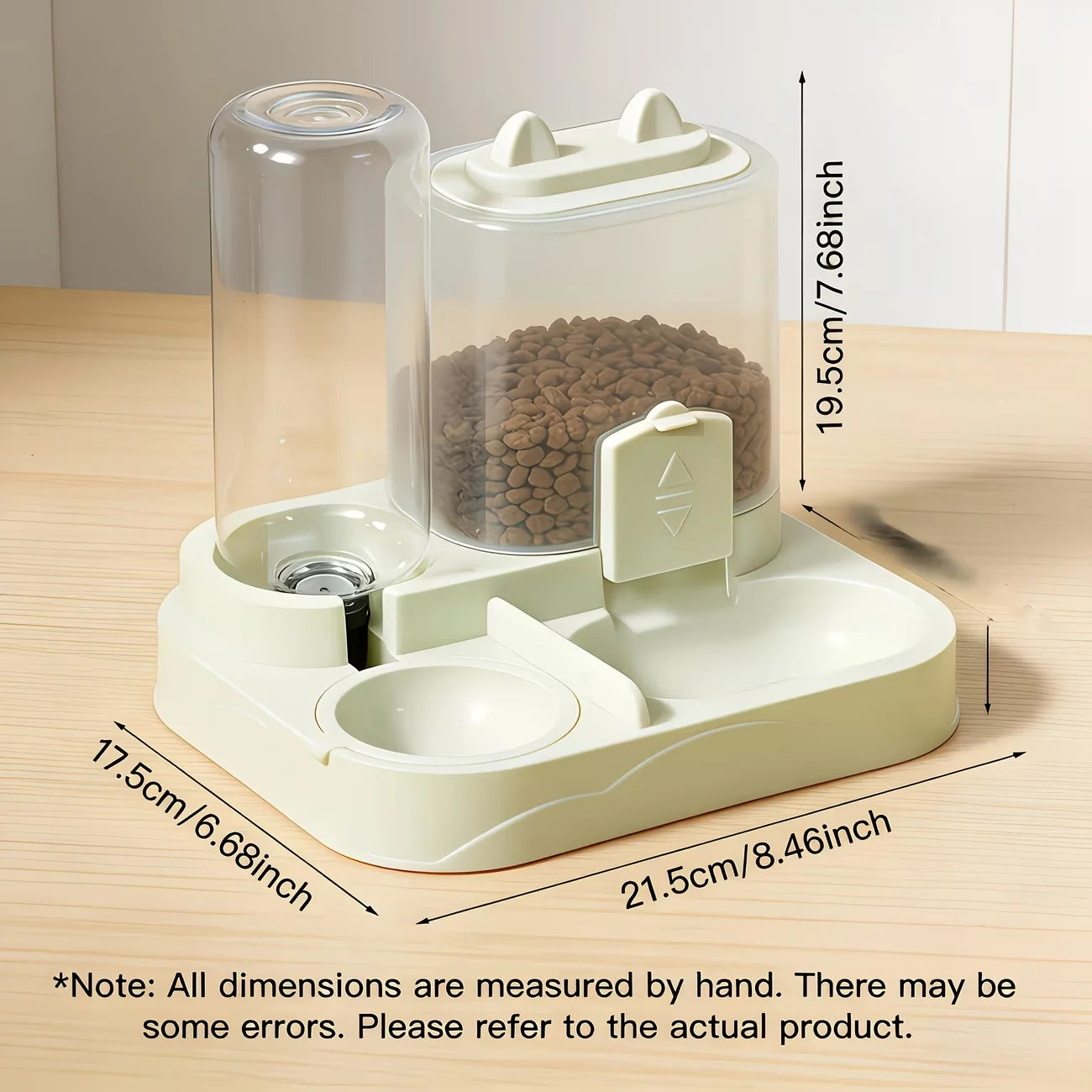 2-in-1 Food & Water Feeder