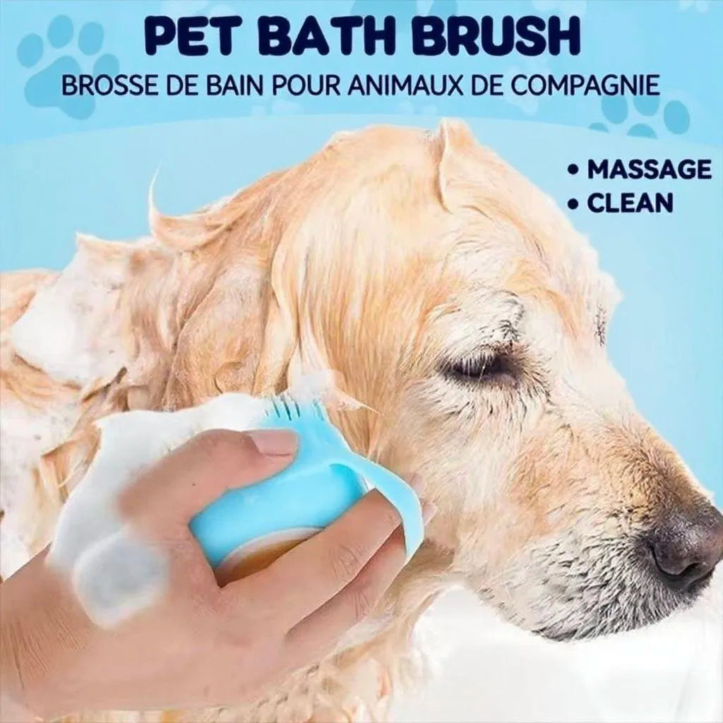 Pet Shampoo Massage Brush