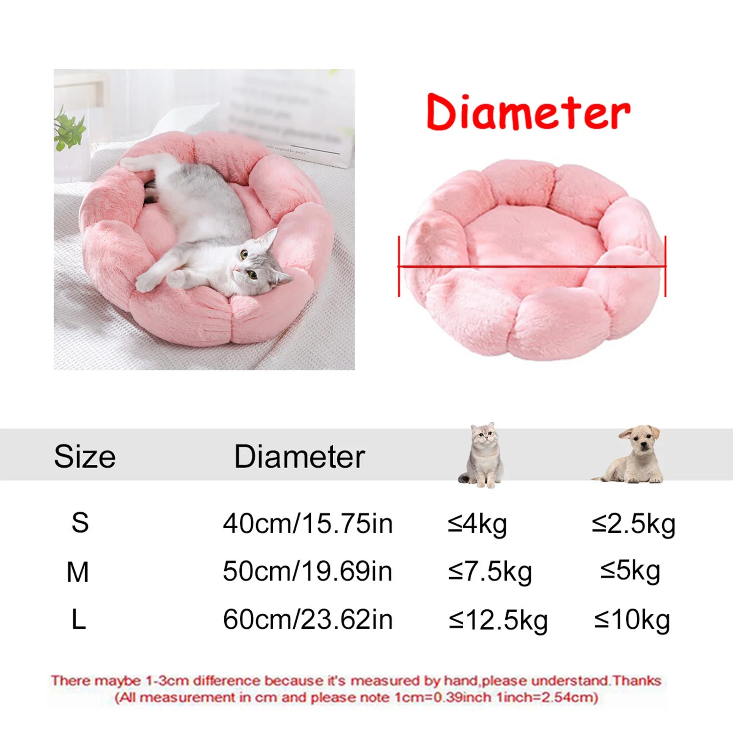 Cozy Plush Pet Bed