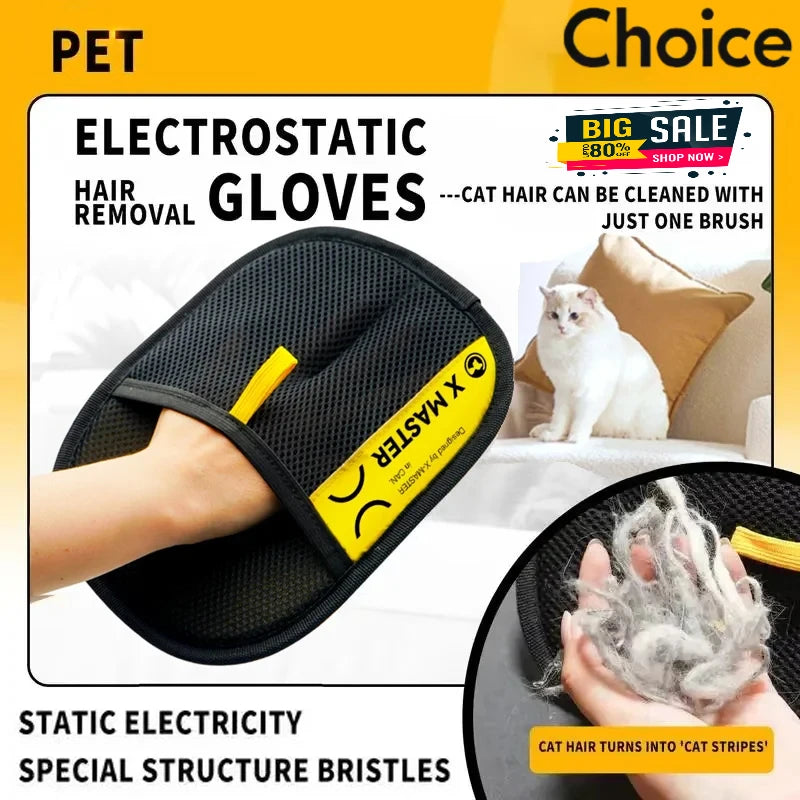 2-in-1 Pet Grooming Mitt
