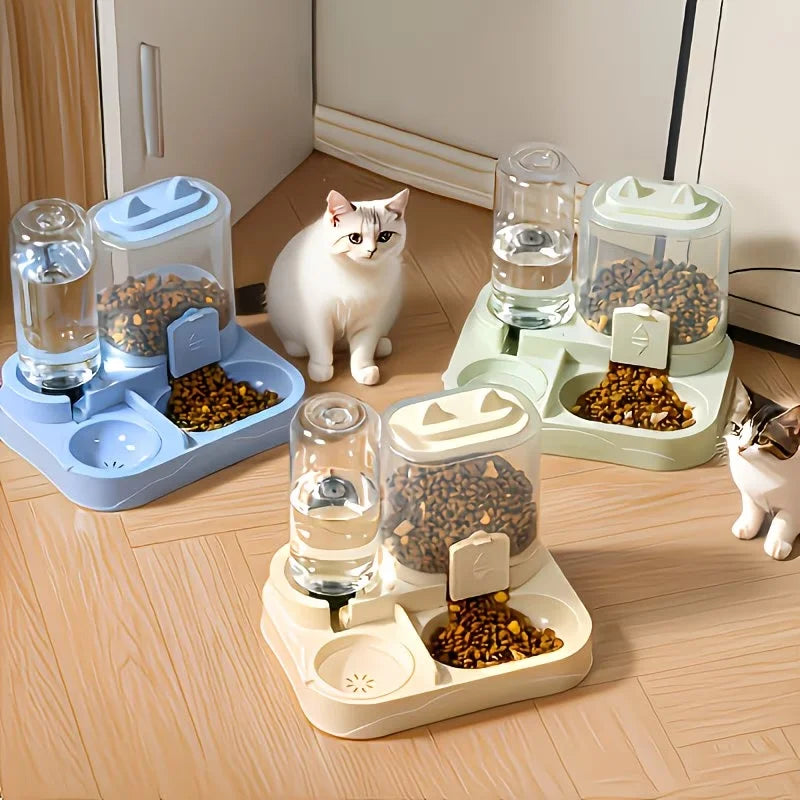 2-in-1 Food & Water Feeder
