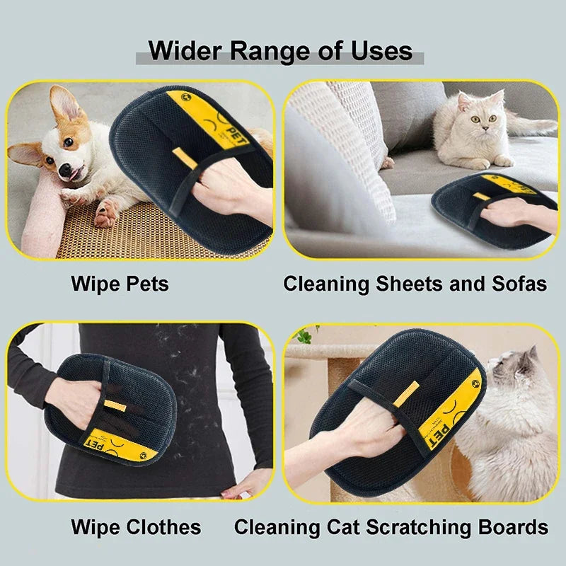 2-in-1 Pet Grooming Mitt