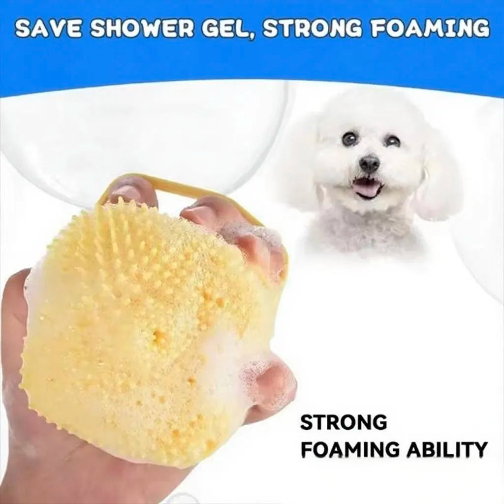 Pet Shampoo Massage Brush