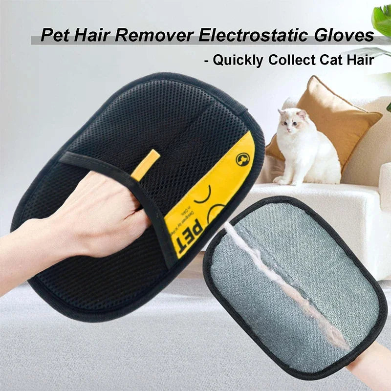 2-in-1 Pet Grooming Mitt