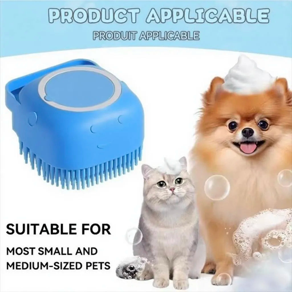 Pet Shampoo Massage Brush