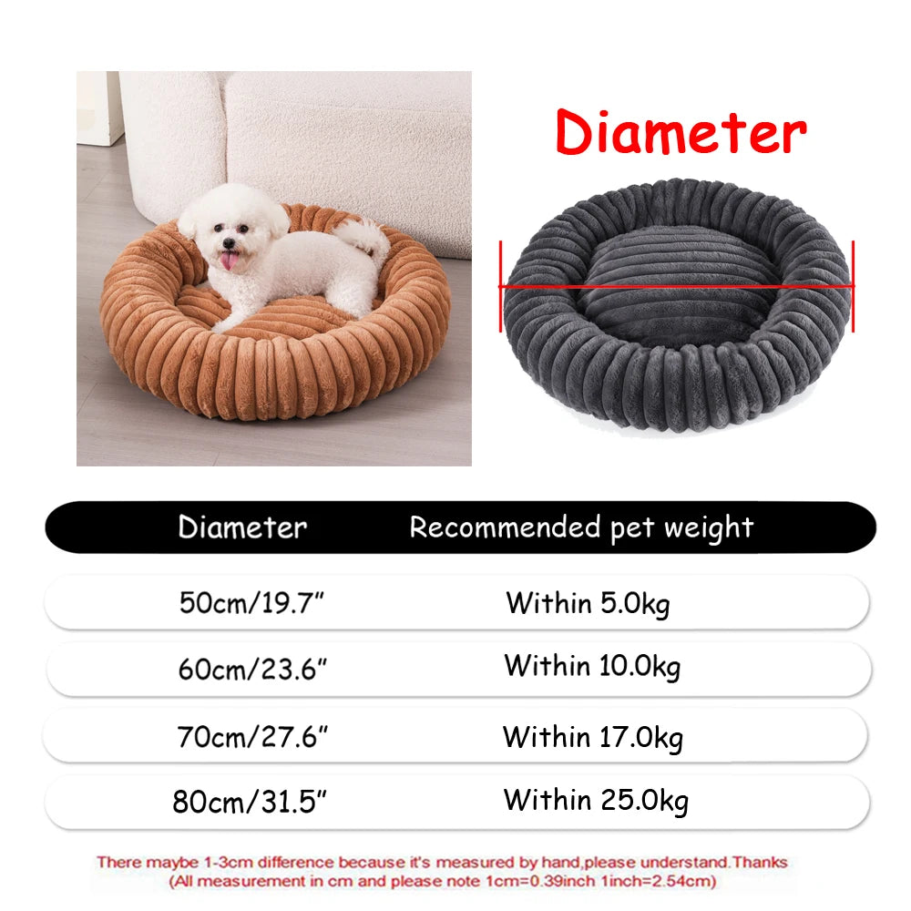 Cozy Plush Pet Bed
