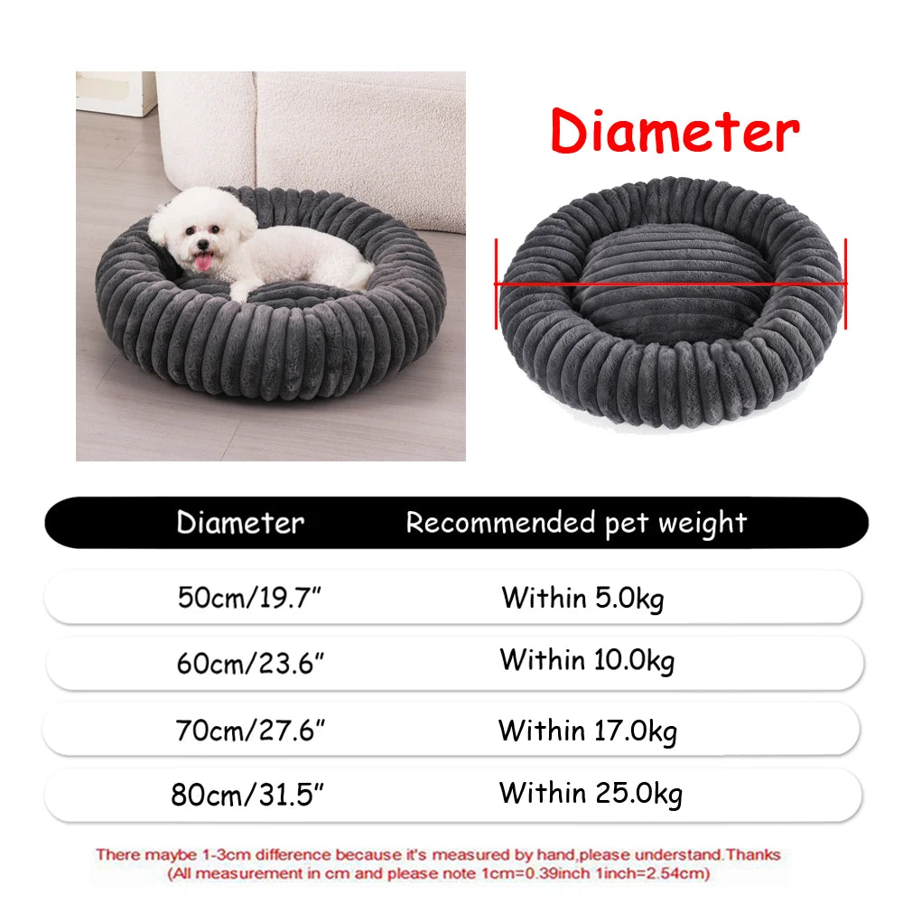 Cozy Plush Pet Bed